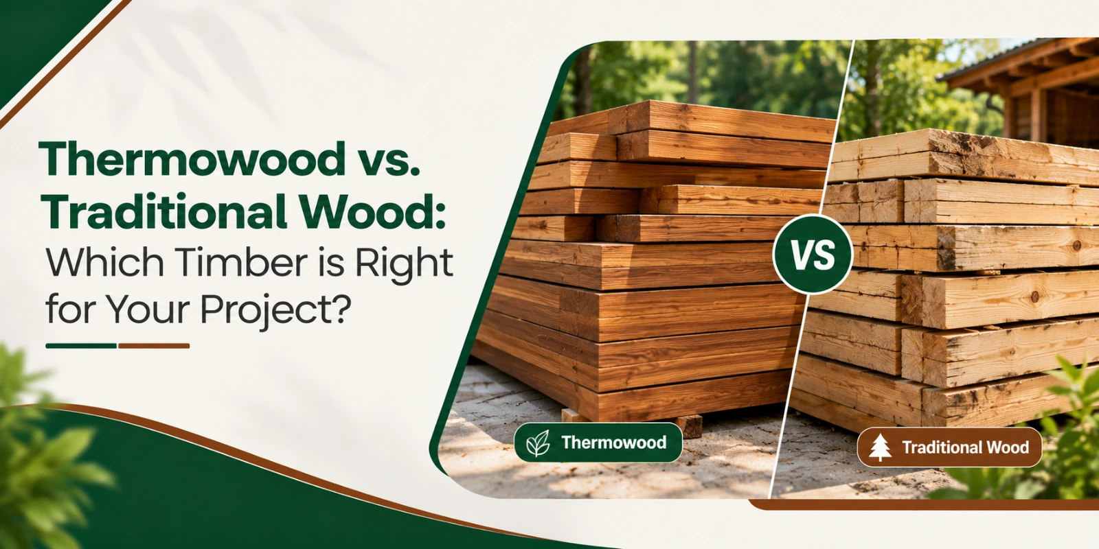 Thermowood vs. Traditional Wood: Which Timber is Right for Your Project?